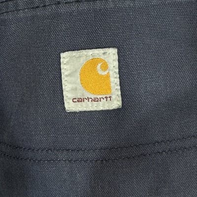 Carhartt Pants Mens 34x28 Navy Dungaree Fit Carpenter Workwear Utility - Thumbnail 5