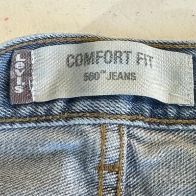 Vintage Levis 560 Jeans Mens 33x30 Comfort Fit Relaxed Tapered Denim Y2K 90s - Thumbnail 6