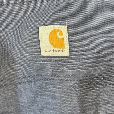 Carhartt Pants Mens 36x27 Navy Relaxed Dungaree Fit Carpenter Workwear Utility - Thumbnail 5