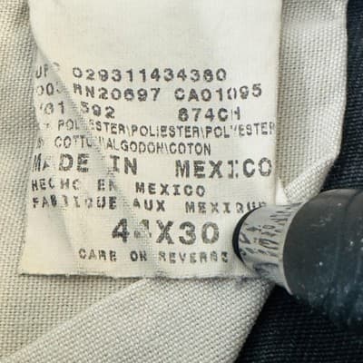 Dickies Pants Boys 4 40x25 Gray Chino Relaxed Twill Polycotton Zip Mexico - Thumbnail 9