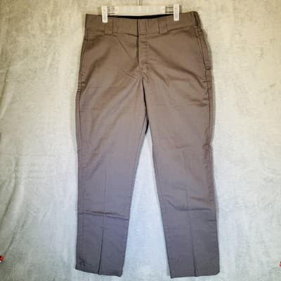 Dickies Carpenter Pants Mens 34x32 Brown Twill Polyester Cotton Workwear - Thumbnail 5