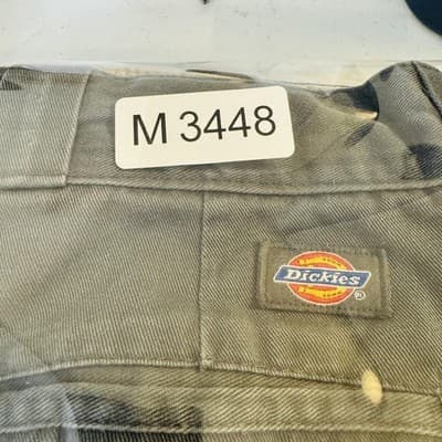 Dickies Pants Boys 4 40x25 Gray Chino Relaxed Twill Polycotton Zip Mexico - Thumbnail 14