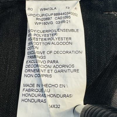 Dickies Carpenter Pants Mens 34x32 Brown Twill Polyester Cotton Workwear - Thumbnail 8