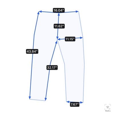 Levis 514 Jeans Mens 33x30 White Straight Mid Rise Stretch Denim Zip Fly - Thumbnail 13