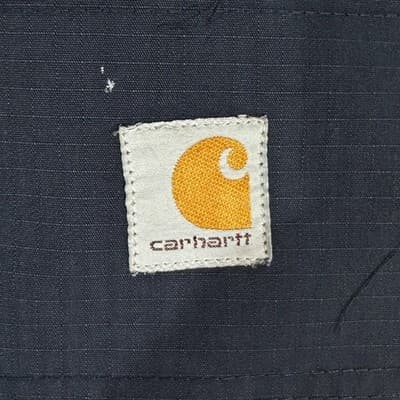 Carhartt Ripstop Pants Mens 38x30 Navy Relaxed Fit Cargo Utility Workwear Good - Thumbnail 8
