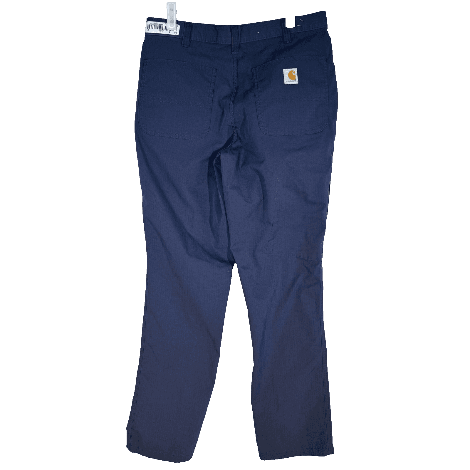 Carhartt Pants Mens 30x29 Navy Ripstop Relaxed Fit Workwear Outdoor Utility - Thumbnail 2