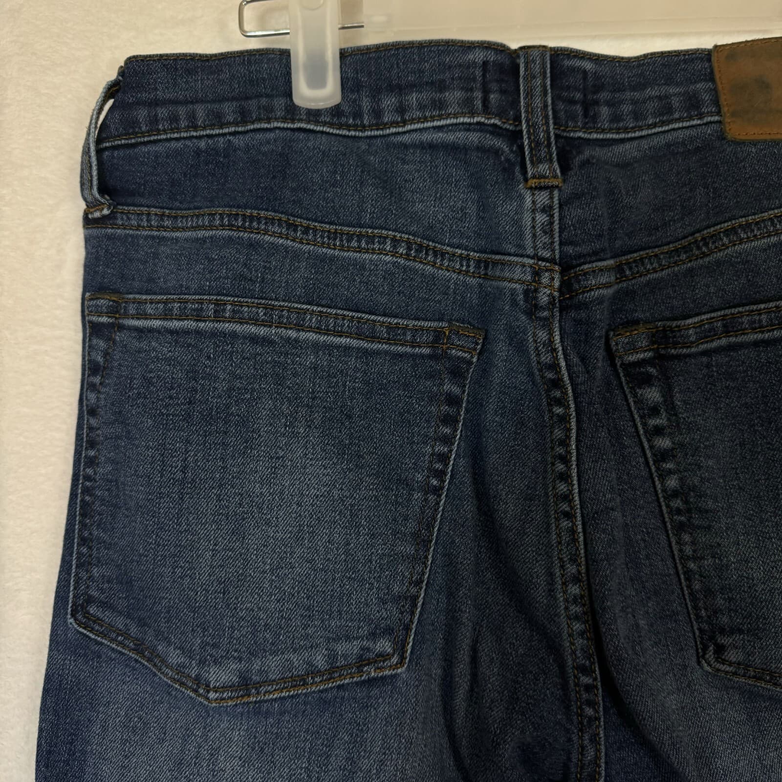 J.Crew Jeans Mens 31x30 Mid-Rise Straight Leg Denim Blue Classic 5-Pocket Casual - Thumbnail 6