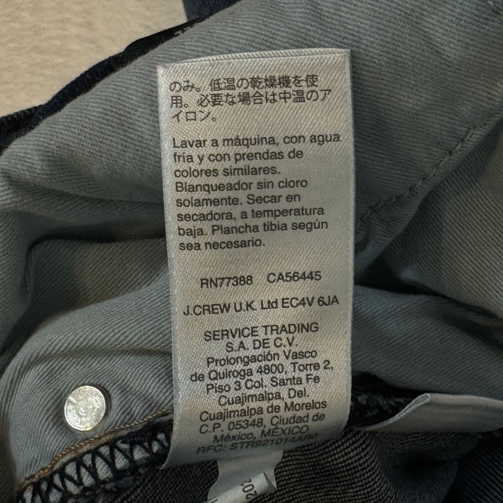 J.Crew Jeans Mens 31x30 Mid-Rise Straight Leg Denim Blue Classic 5-Pocket Casual - Thumbnail 11