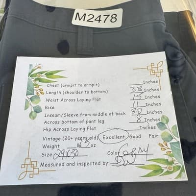 Carhartt Pants Mens 30x30 Navy Blue Relaxed Fit Ripstop Work Zip Pocket Outdoor - Thumbnail 10