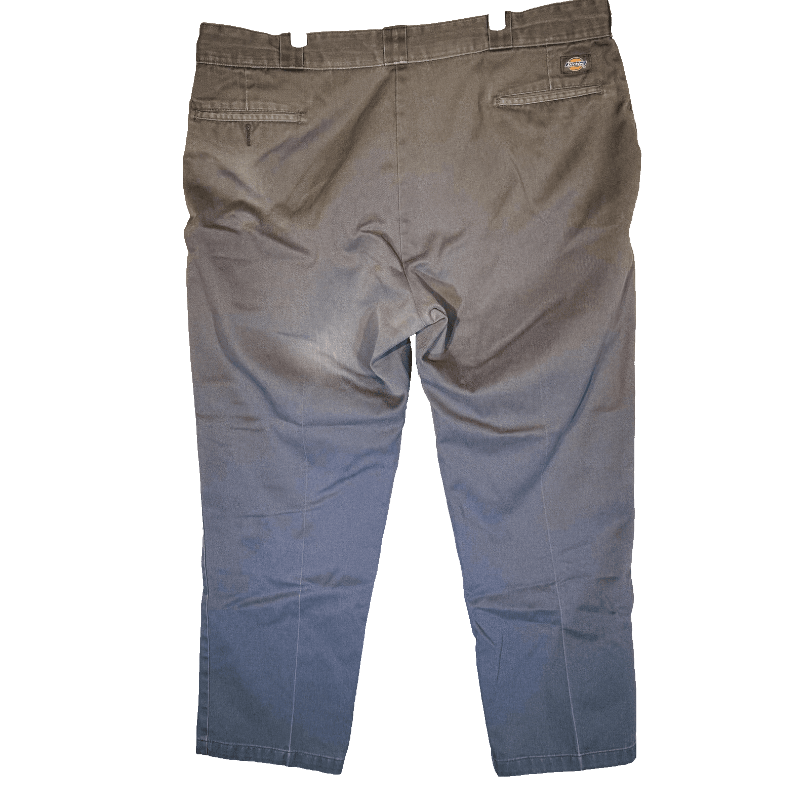 Dickies Pants Boys 4 40x25 Gray Chino Relaxed Twill Polycotton Zip Mexico - Thumbnail 7