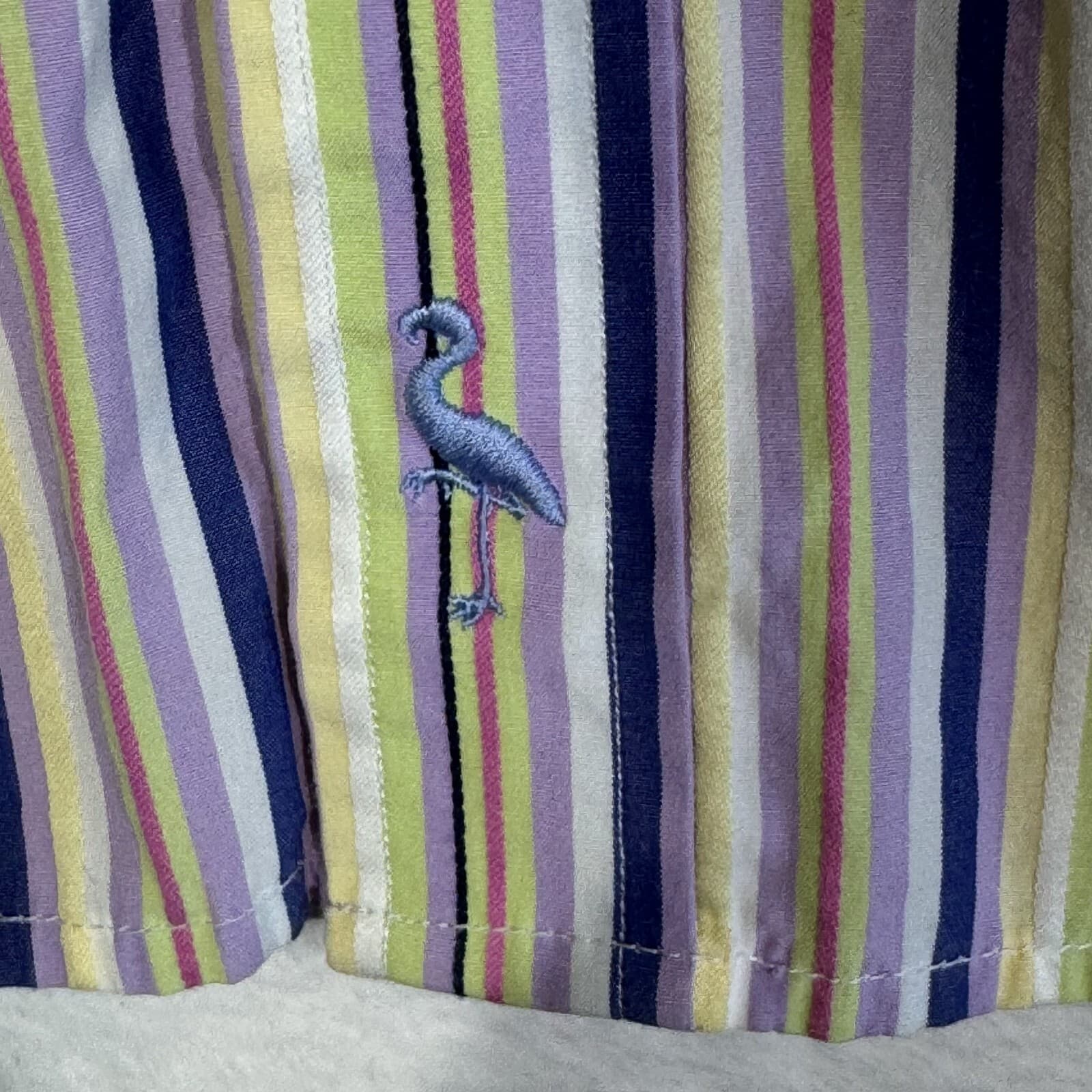 Tailorbyrd Men’s L Multicolor Striped Cotton Shirt – Button-Up, Pockets, M591 - Thumbnail 12