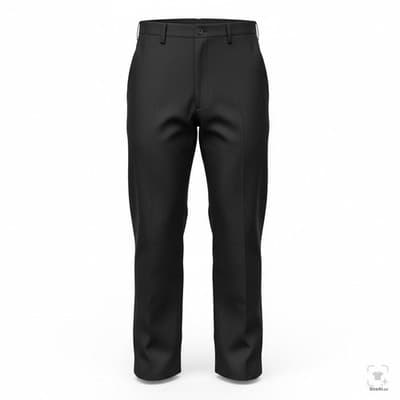 Dickies Pants Boys XL 38x30 Black Chino Regular Twill Polyester Cotton - Image 1