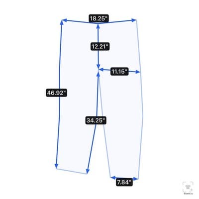 Dickies Pants Boys XL 38x30 Black Chino Regular Twill Polyester Cotton - Thumbnail 11