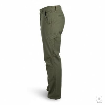 Dickies Pants Boys XL 40x32 Green Cargo 100% Cotton Zip Closure Pockets - Thumbnail 3