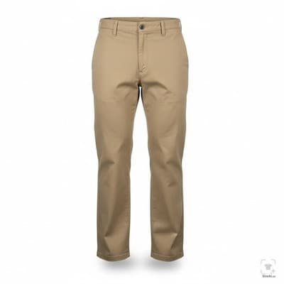 Dickies Pants Boys M 33x34 Beige Khaki Twill Regular Fit Workwear Pockets - Image 1