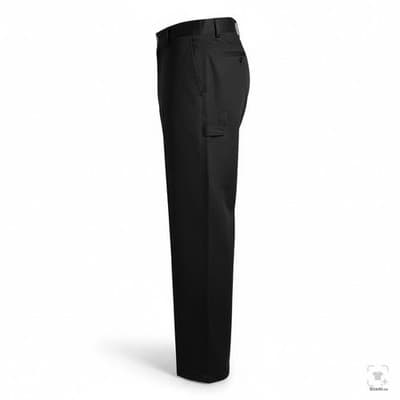Dickies Pants Boys L 38x34 Black Chino Twill Polyester Cotton Nicaragua - Thumbnail 3