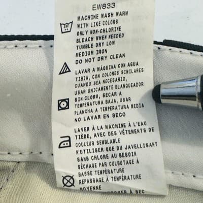 Dickies Pants Boys L 38x34 Black Chino Twill Polyester Cotton Nicaragua - Thumbnail 9