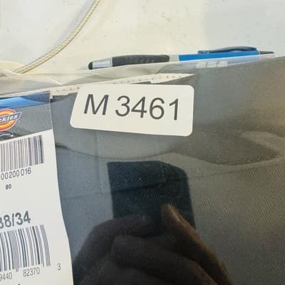 Dickies Pants Boys L 38x34 Black Chino Twill Polyester Cotton Nicaragua - Thumbnail 13