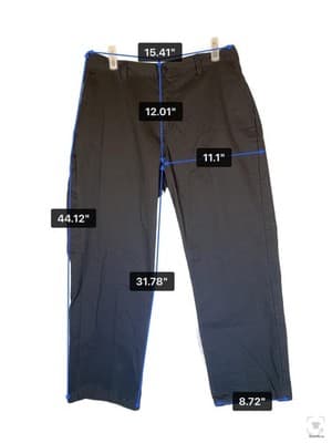Dickies Carpenter Pants Boys 32 32x30 Black Twill Polyester Cotton Workwear - Thumbnail 10