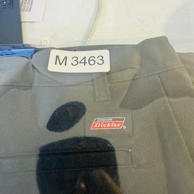 Dickies Carpenter Pants Boys 32 32x30 Black Twill Polyester Cotton Workwear - Thumbnail 13