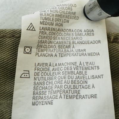 Dickies Shorts Mens 44 Beige Cargo Relaxed Fit Canvas 12 Inseam Pockets Zip - Thumbnail 10