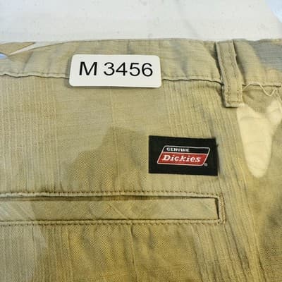 Dickies Shorts Mens 44 Beige Cargo Relaxed Fit Canvas 12 Inseam Pockets Zip - Thumbnail 14