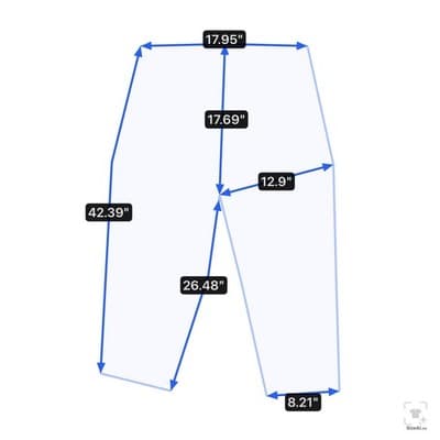 Polo Golf Pants Boys XL 40x30 Beige Khaki Pleated Twill 100% Cotton Golf - Thumbnail 14