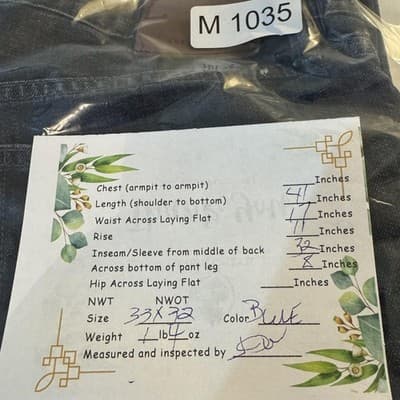 Lucky Brand 121 Heritage Slim Jeans Mens 34x32 (33x32) Blue Wash Stretch Denim - Thumbnail 17