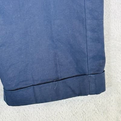 Polo By Ralph Lauren Hammond Chino Pants Boys M 33x32 Blue Twill 100% Cotton - Thumbnail 6