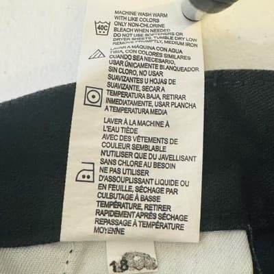 Dickies Carpenter Pants Boys 32 32x30 Black Twill Polyester Cotton Workwear - Thumbnail 8