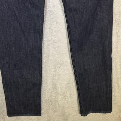 Lucky Brand 121 Heritage Slim Jeans Mens 34x32 (33x32) Blue Wash Stretch Denim - Thumbnail 8