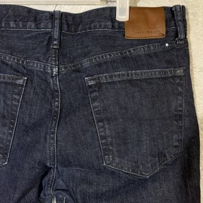 Lucky Brand 121 Heritage Slim Jeans Mens 34x32 (33x32) Blue Wash Stretch Denim - Thumbnail 7