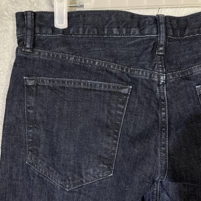 Lucky Brand 121 Heritage Slim Jeans Mens 34x32 (33x32) Blue Wash Stretch Denim - Thumbnail 6