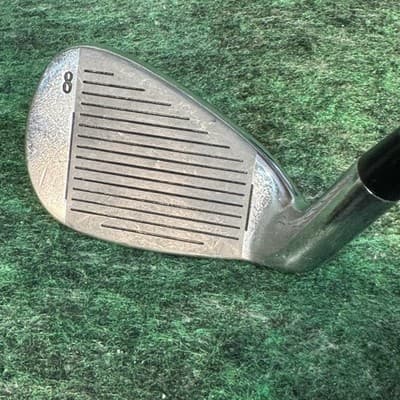 Knight Connexion 8 Iron Mens RH Regular Flex Steel Shaft Stainless Silver Club - Thumbnail 2