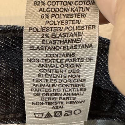 Lucky Brand 121 Heritage Slim Jeans Mens 34x32 (33x32) Blue Wash Stretch Denim - Thumbnail 14