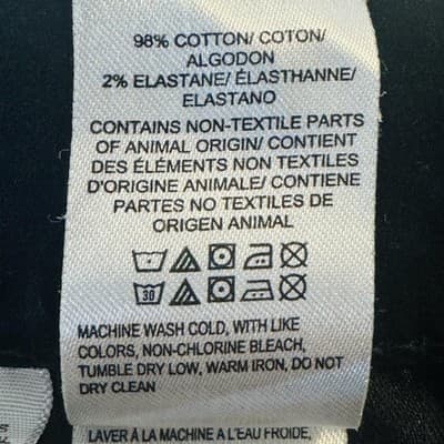 Lucky Brand 121 Jeans Mens 36x32 Black Charcoal Wash Slim Tapered Denim Zip Fly - Thumbnail 12