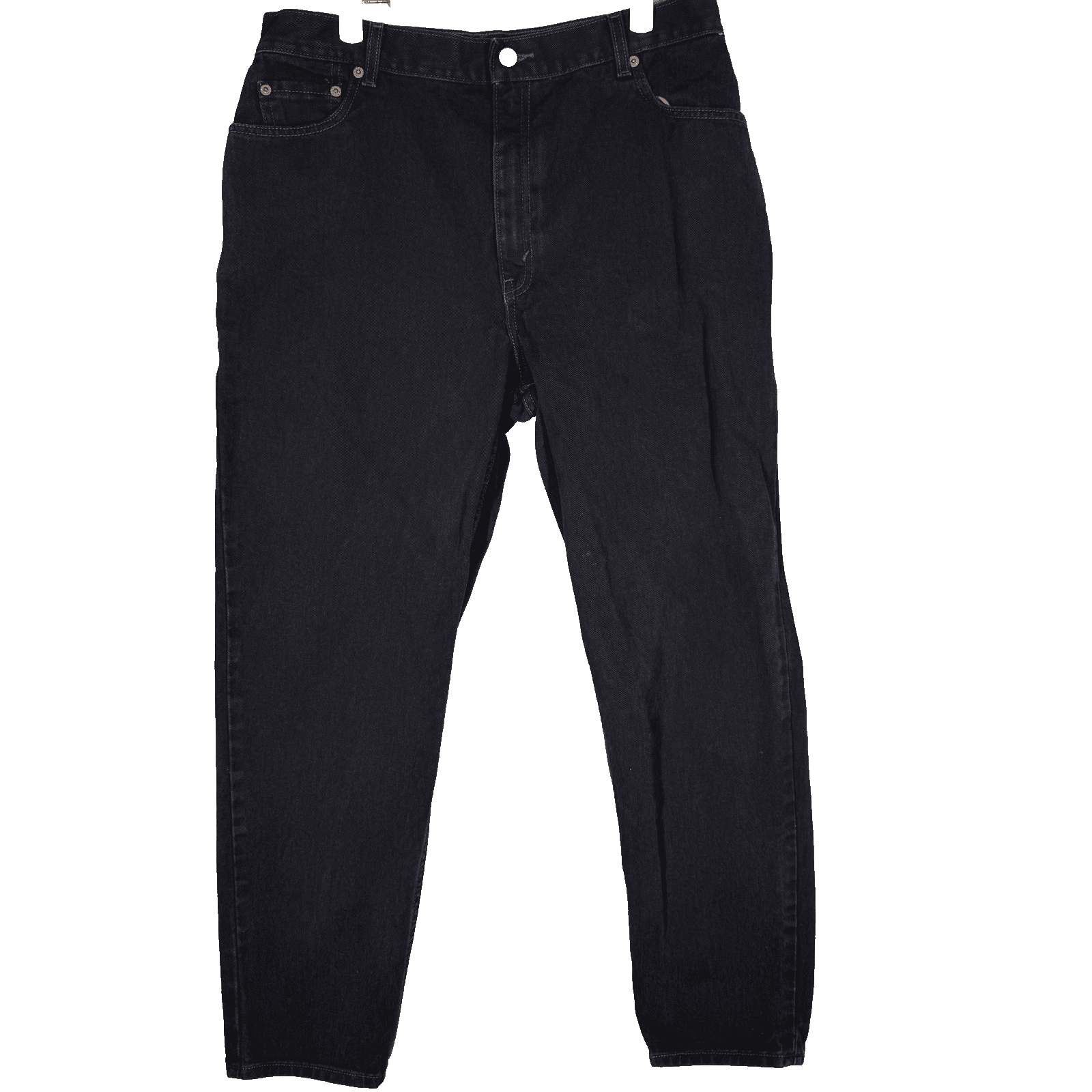 Vintage Levis 550 Jeans Womens 16 Black Relaxed Tapered Leg Mom Denim 34x30 - Image 1