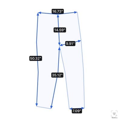 Polo By Ralph Lauren Hammond Chino Pants Boys M 33x32 Blue Twill 100% Cotton - Thumbnail 14