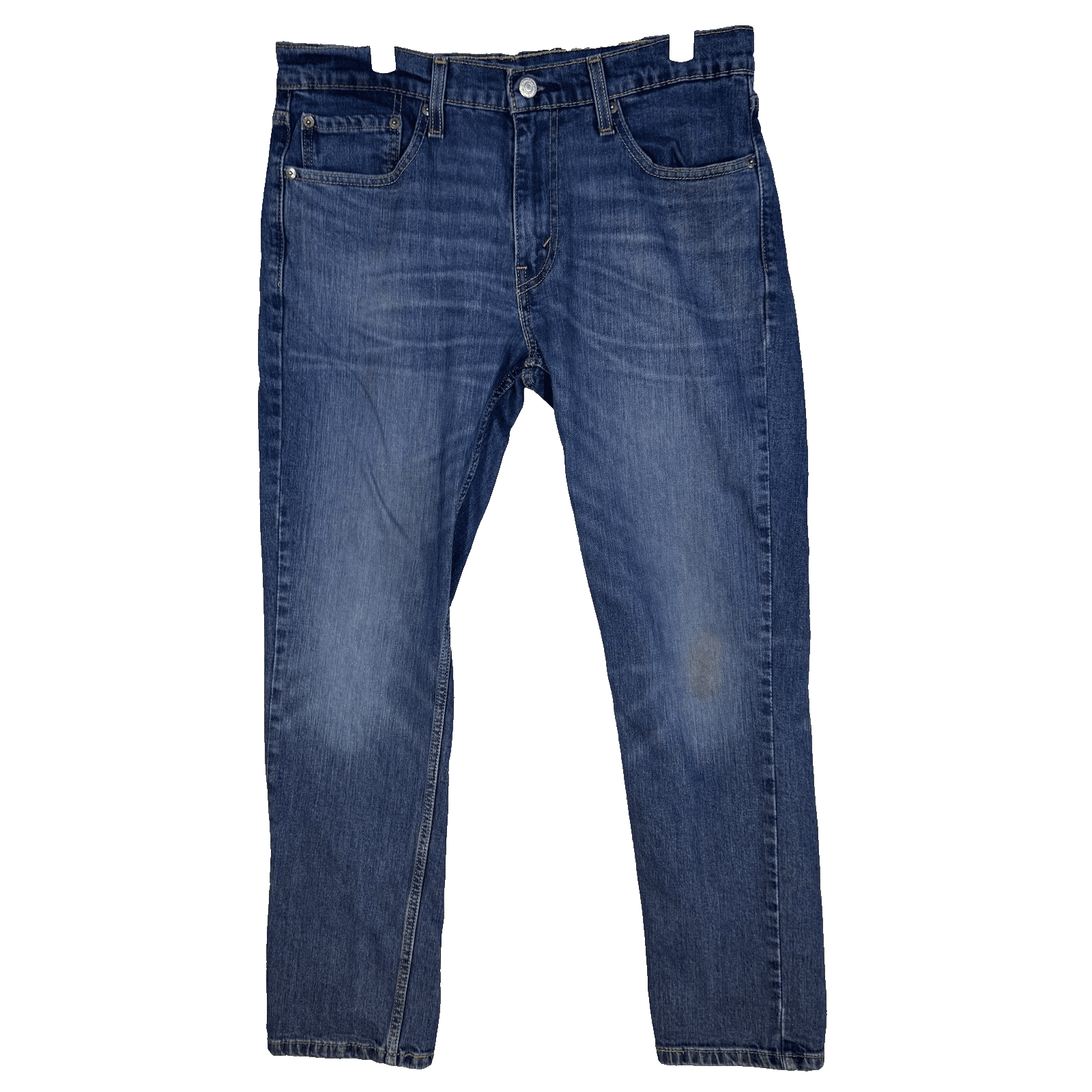 Levis 511 Jeans Mens 32x29 (33x30) Blue Slim Taper Stretch Denim Medium Wash - Image 1