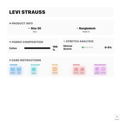 Levis Cargo Shorts Mens 32 Brown Bermuda Regular Fit 11 Inseam Pockets - Thumbnail 14