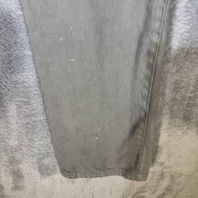 Vintage Levis 550 Jeans Mens 34x33 (36x34) Gray Relaxed Tapered Light Wash USA - Thumbnail 3