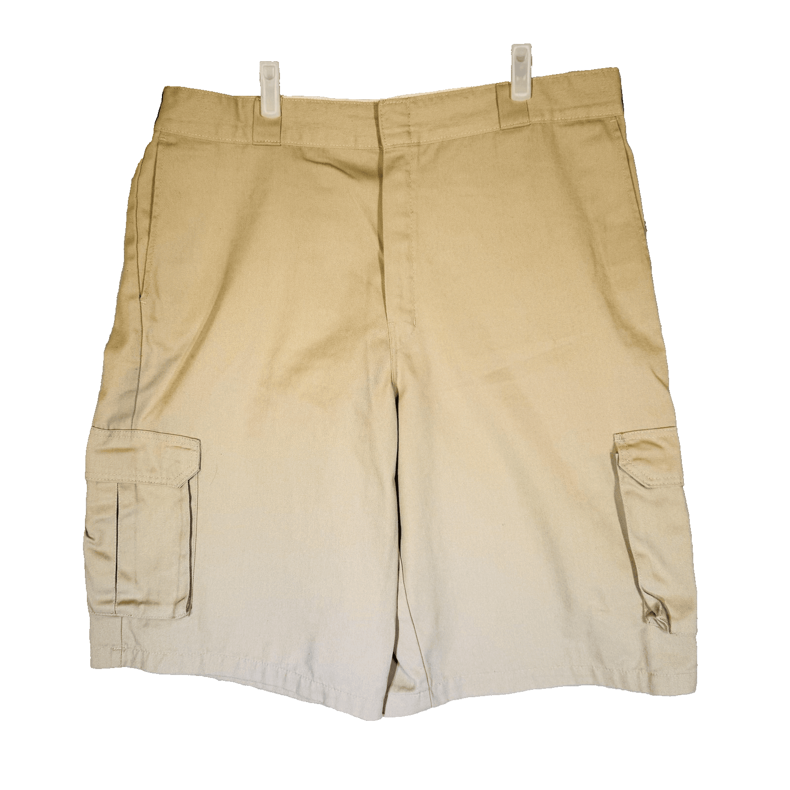 Dickies Shorts Mens 40 Beige Cargo Regular Fit Stretch Canvas 12 Inseam Pockets - Thumbnail 5