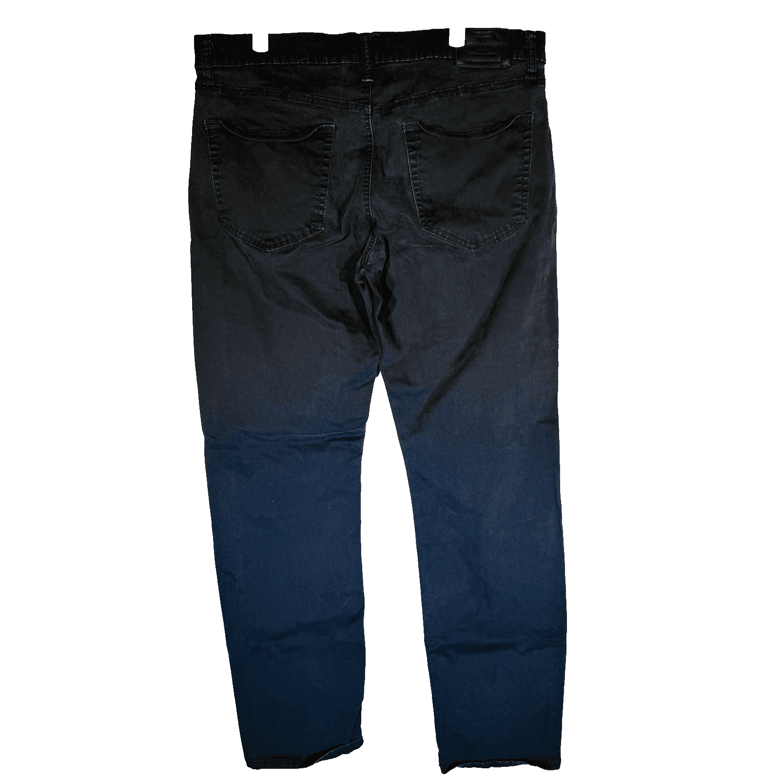 Lucky Brand 121 Jeans Mens 36x32 Black Charcoal Wash Slim Tapered Denim Zip Fly - Thumbnail 6