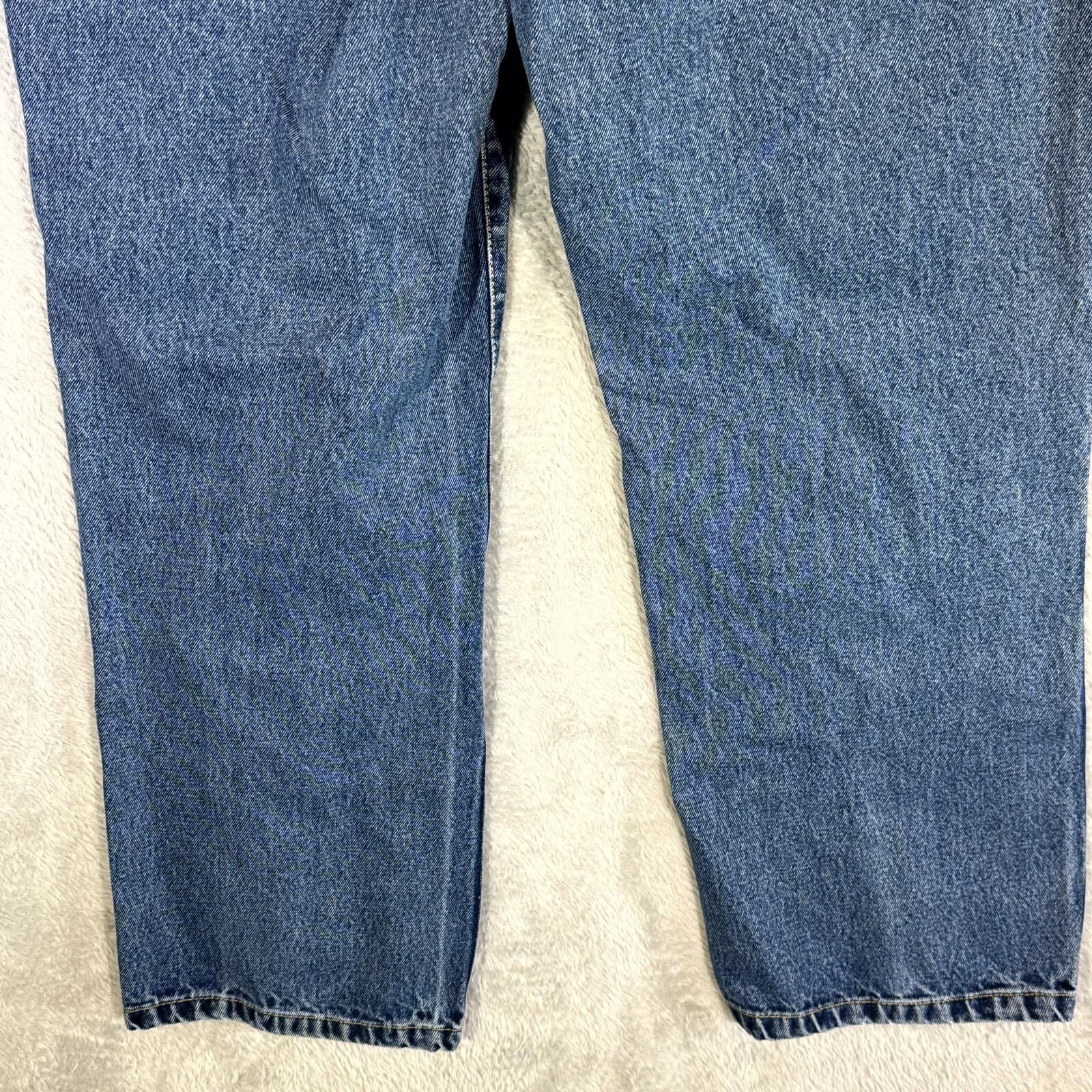 RedHead Jeans Men’s 36x30 Blue Denim 100% Cotton Stone Wash Straight Leg - Thumbnail 10