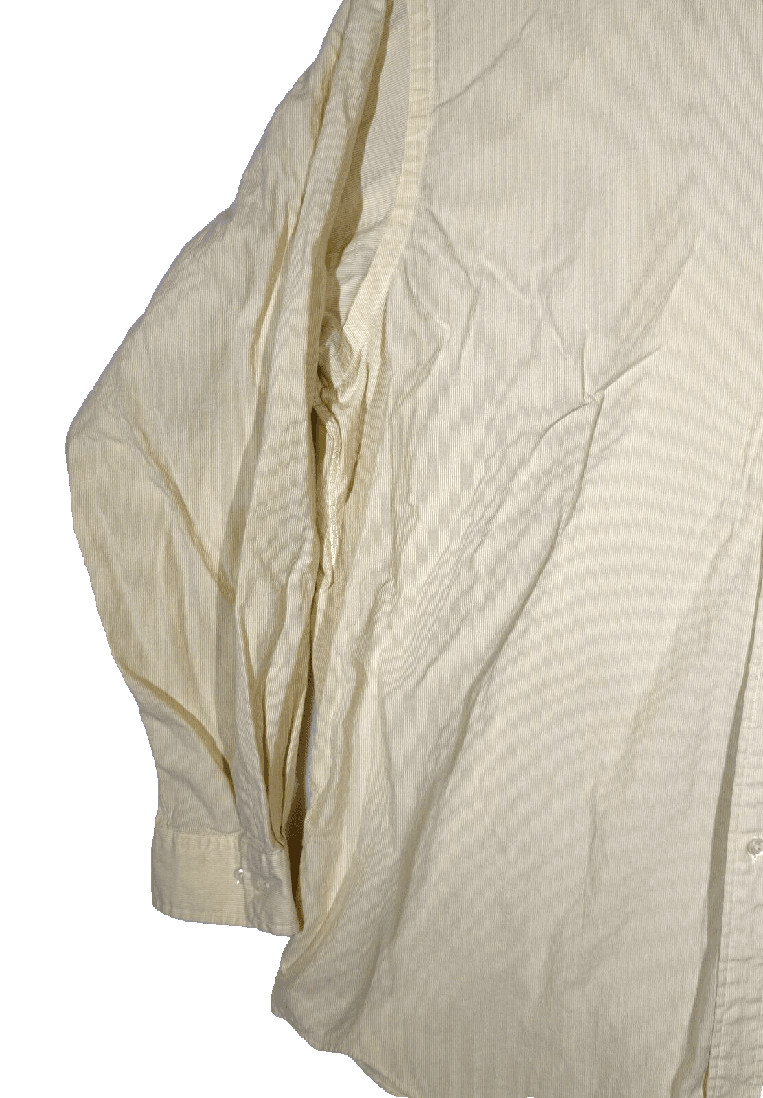 Ralph Lauren Yarmouth Shirt Men’s 17 34/35 Yellow Striped Cotton Dress Classic - Thumbnail 3