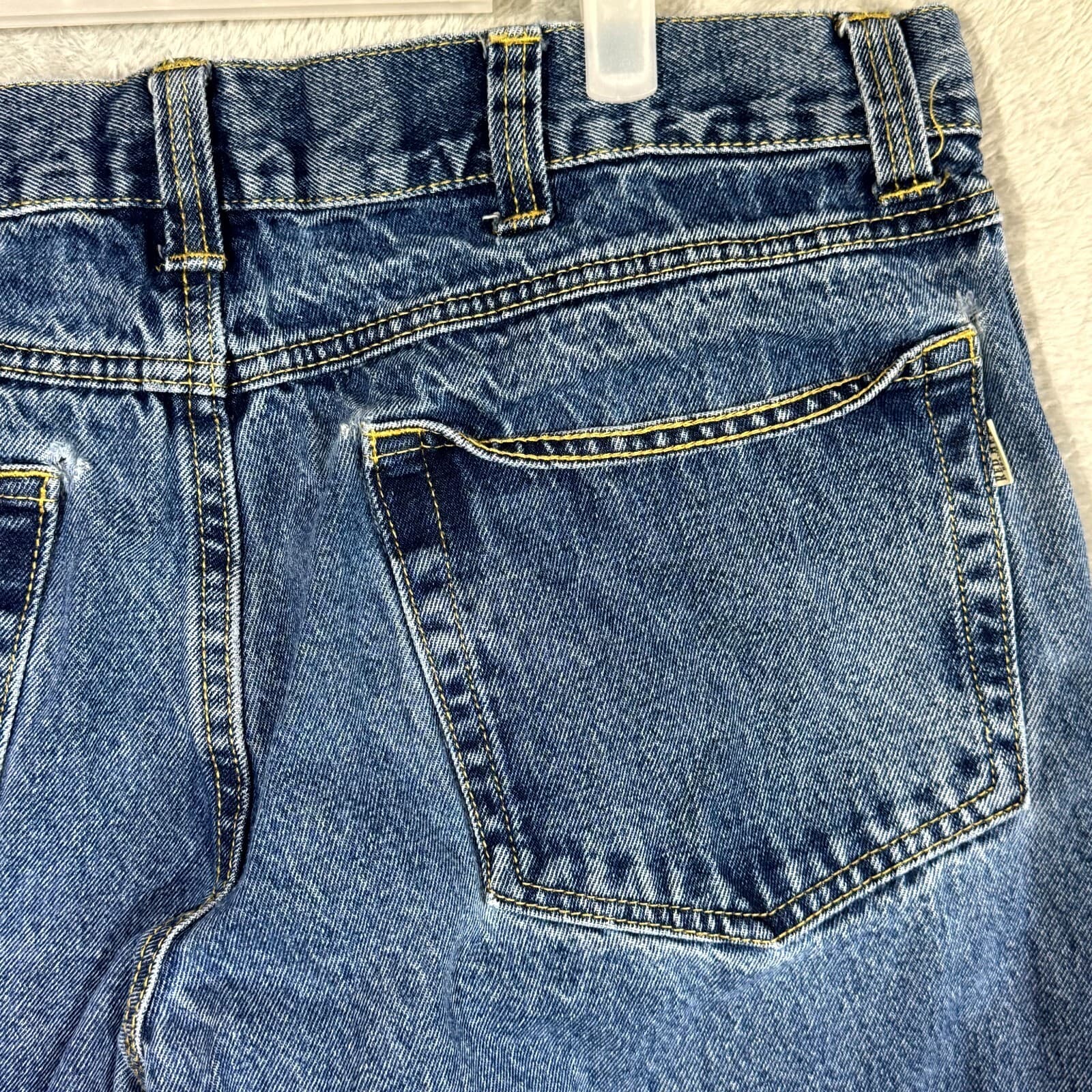 RedHead Jeans Men’s 36x30 Blue Denim 100% Cotton Stone Wash Straight Leg - Thumbnail 8