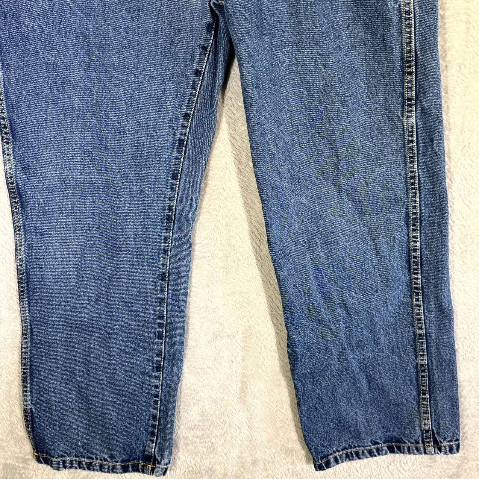 RedHead Jeans Men’s 36x30 Blue Denim 100% Cotton Stone Wash Straight Leg - Thumbnail 6