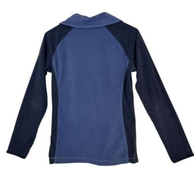 Columbia Men's Fleece Jacket Small Long Sleeve 1/4 Zip Navy Blue Polyester M 118 - Thumbnail 2