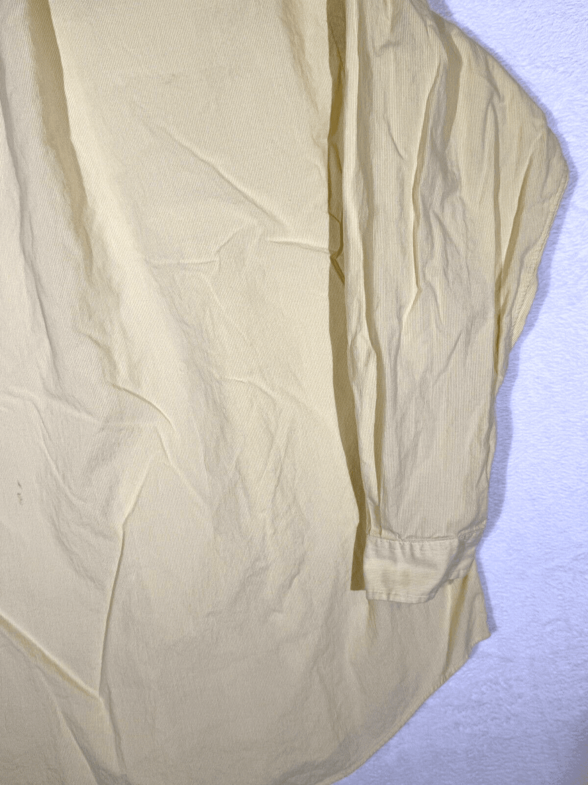 Ralph Lauren Yarmouth Shirt Men’s 17 34/35 Yellow Striped Cotton Dress Classic - Thumbnail 13