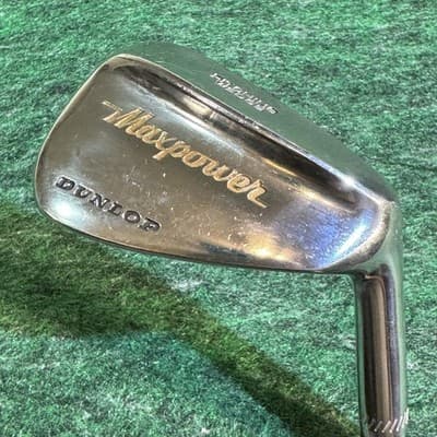 Dunlop Maxpower Pitching Wedge Steel Shaft RH Vintage Golf Club PW - Image 1